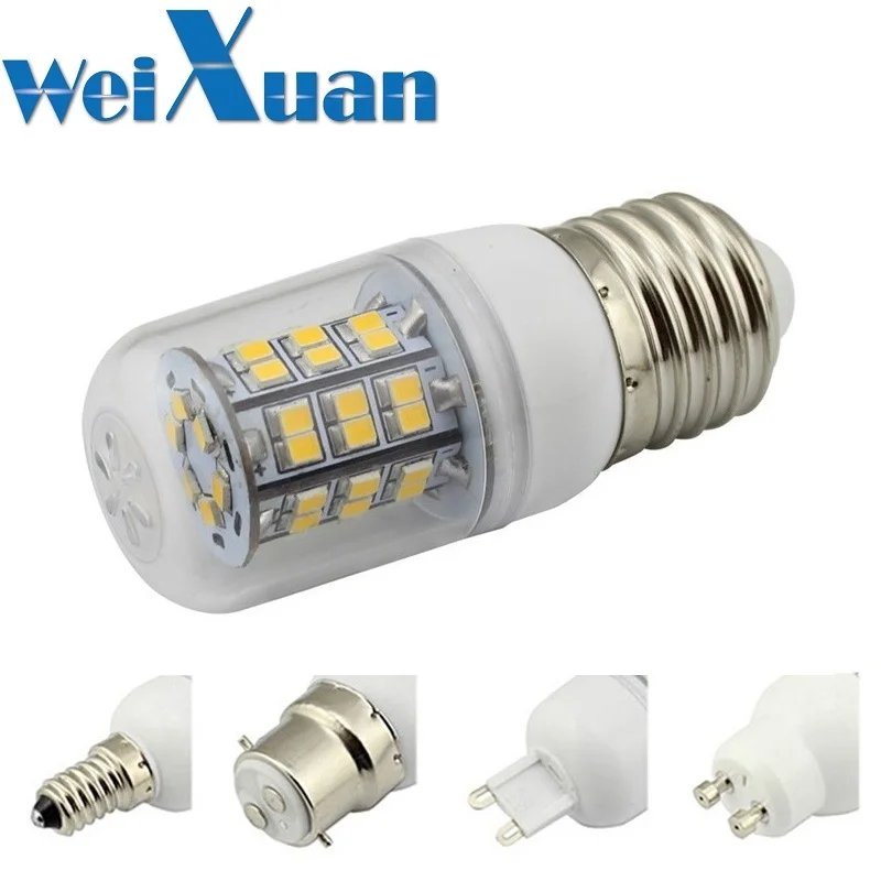 E14 E27 B22 G9 GU10 светодиодный кукурузная лампа 3W 110V 220V 240V AC Светодиодный точечный