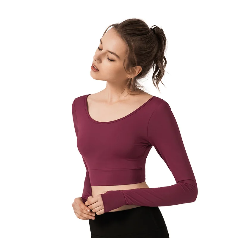 Women Sport Shirt Slim Skinny Yoga Shirt Running Training Fitness T-shirt Cross Backless Padded Crop Tee Tops Gym Workout Blouse
Women Sport Shirt Slim Skinny Yoga Shirt Running Training Fitness T-shirt Cross Backless Padded Crop Tee Tops Gym Workout Blouse