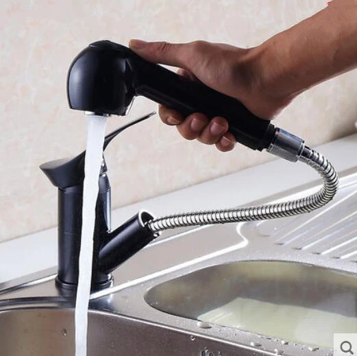 Hot sell Luxury Black Pull Down Kitchen Singe Handle Faucet Wholesale Solid Brass Swivel Pull Out Spray Gooseneck Sink Mixer Tap
Hot sell Luxury Black Pull Down Kitchen Singe Handle Faucet Wholesale Solid Brass Swivel Pull Out Spray Gooseneck Sink Mixer Tap