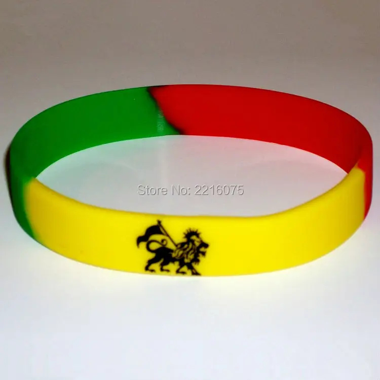 Силиконовые браслеты Rasta (Лев Иуды) резиновые Бесплатная доставка DHL express 300 шт. |
