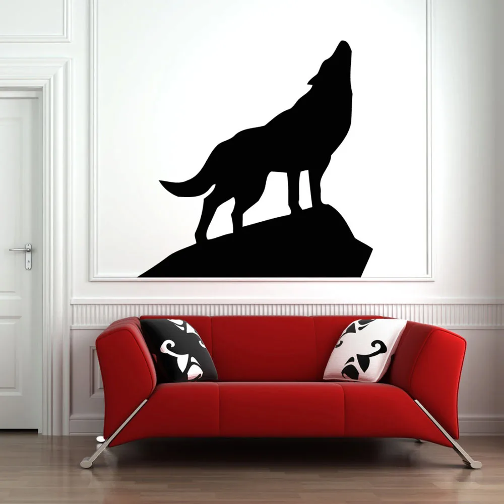 Wall Stickers Decor Wolf Wild Animal Howl Mural Room Art Bedroom Boy's Room Wall Decal Pattern Removable Waterproof B066
Wall Stickers Decor Wolf Wild Animal Howl Mural Room Art Bedroom Boy's Room Wall Decal Pattern Removable Waterproof B066