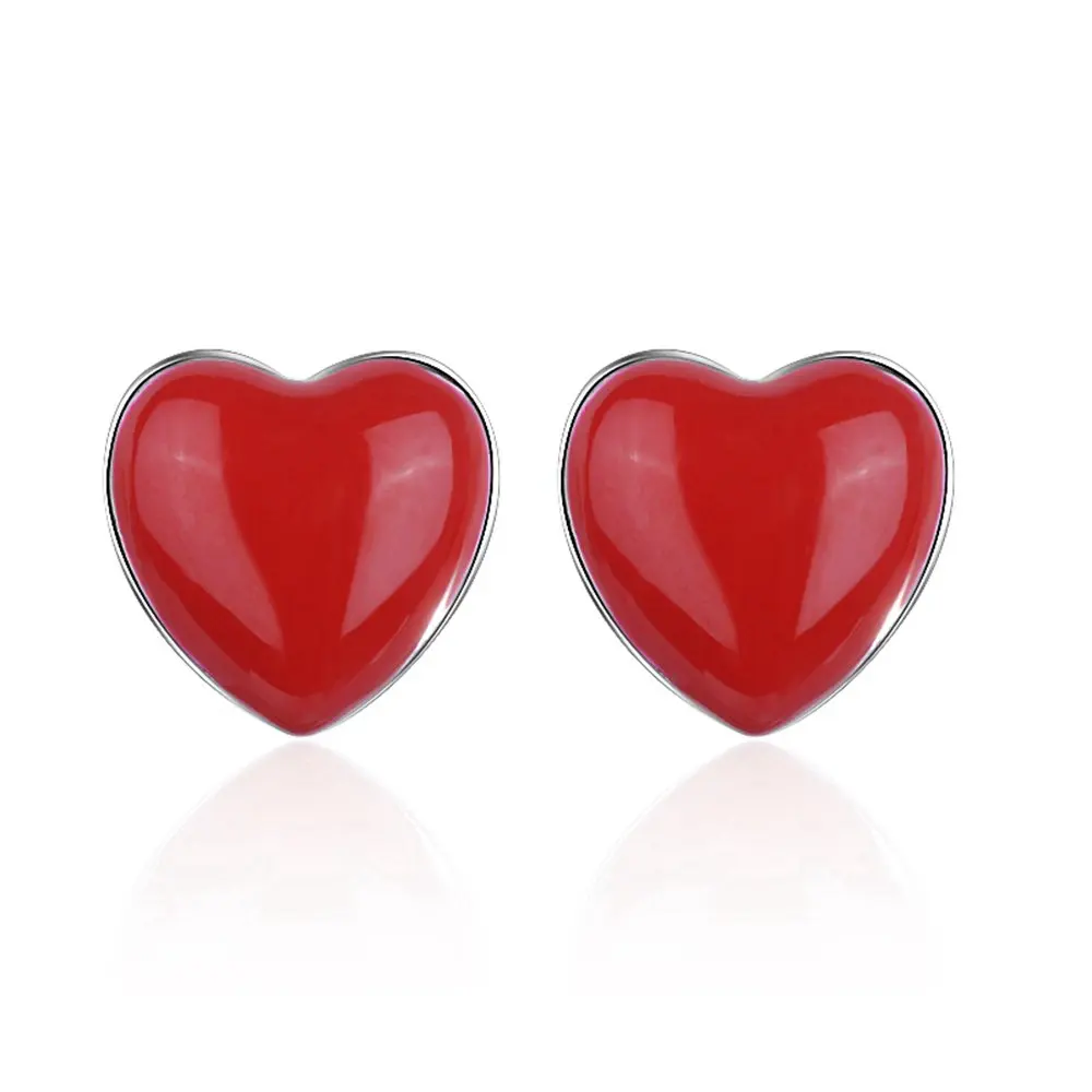 Red Heart Lady Lovers Gifts 925 Sterling SilverStud Earrings For Ladies Girlfriends Valentine's Day Gift
Red Heart Lady Lovers Gifts 925 Sterling SilverStud Earrings For Ladies Girlfriends Valentine's Day Gift
