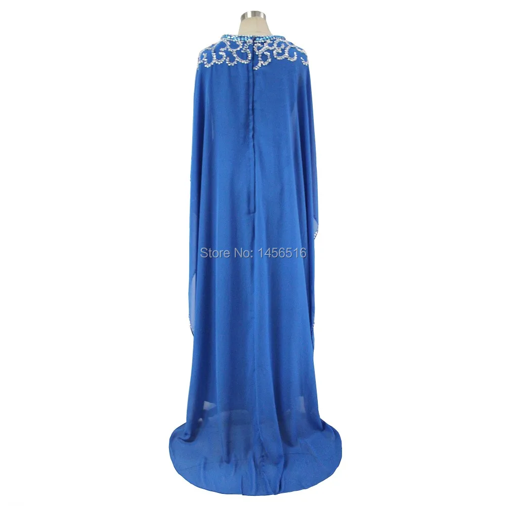 Blue Chiffon Long Evening Dresses Arabic Women Beaded Floor length Evening Gowns Real Photos Long Sleeves vestido de festa
Blue Chiffon Long Evening Dresses Arabic Women Beaded Floor length Evening Gowns Real Photos Long Sleeves vestido de festa