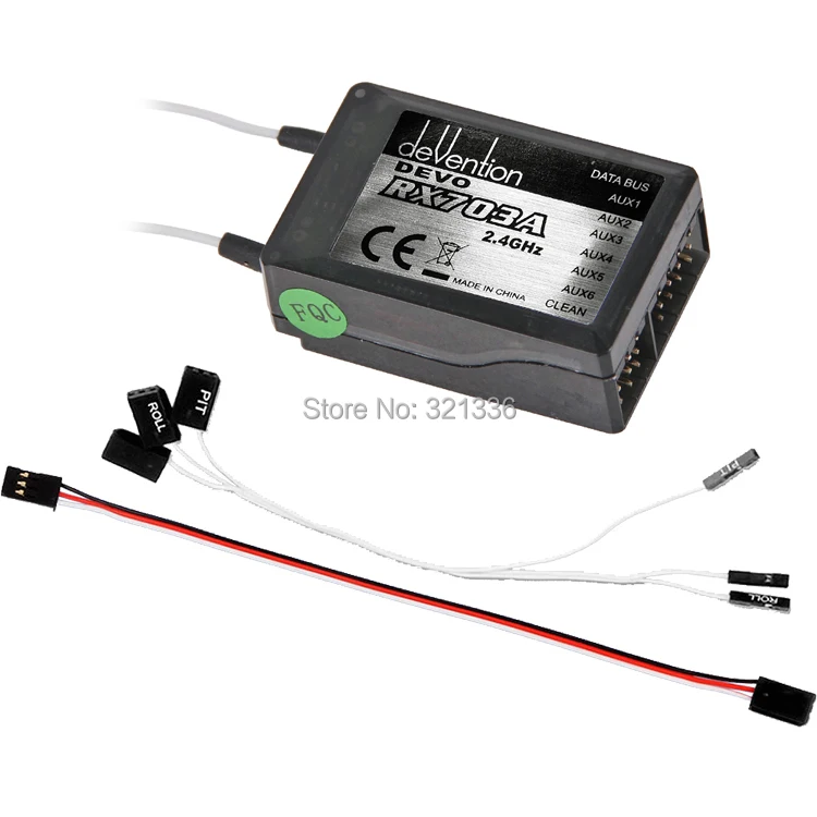 Walkera Quadcopter QR X350 PRO Spare Parts QR X350 PRO-Z-07 NEW DEVO RX 703A 2.4GHz Receiver
Walkera Quadcopter QR X350 PRO Spare Parts QR X350 PRO-Z-07 NEW DEVO RX 703A 2.4GHz Receiver