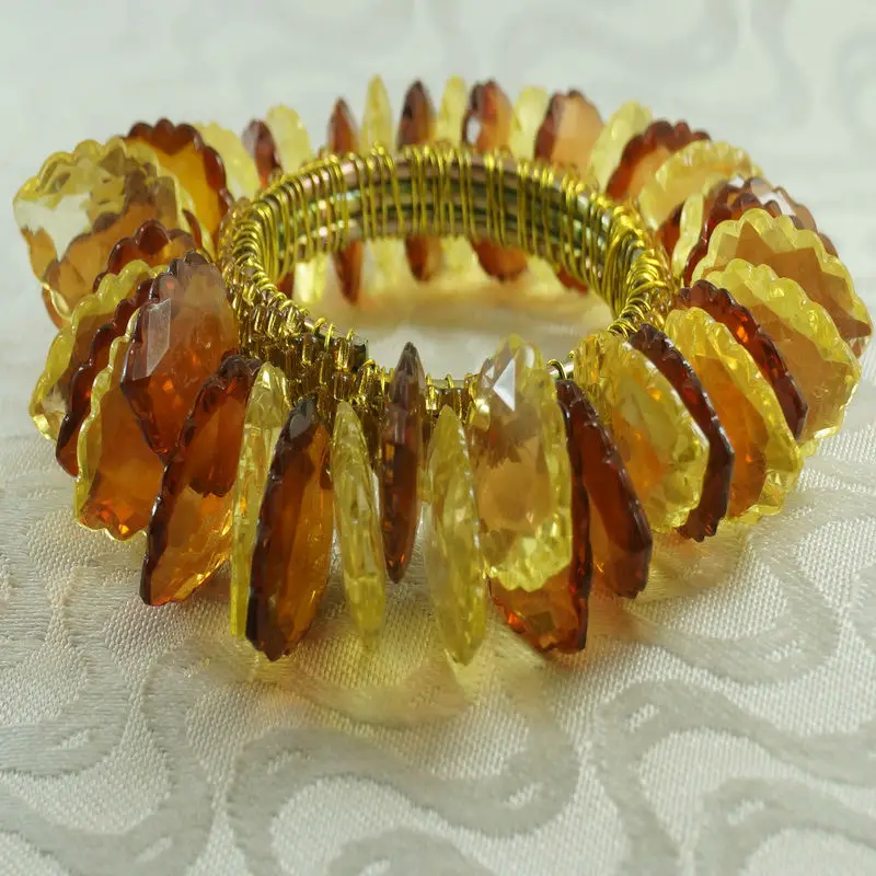 Акриловое кольцо для салфеток, Свадебный держатель для салфеток из бисера
Акриловое кольцо для салфеток, Свадебный держатель для салфеток из бисера