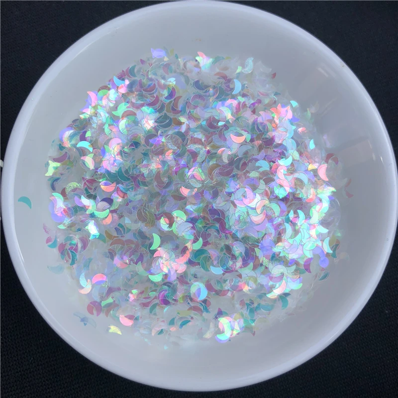 500g/Pack Ultrathin 3mm Moon Shape Sequins for Nail art PET Colorful Paillettes Sequin Wedding Craft Decoration confetti
500g/Pack Ultrathin 3mm Moon Shape Sequins for Nail art PET Colorful Paillettes Sequin Wedding Craft Decoration confetti