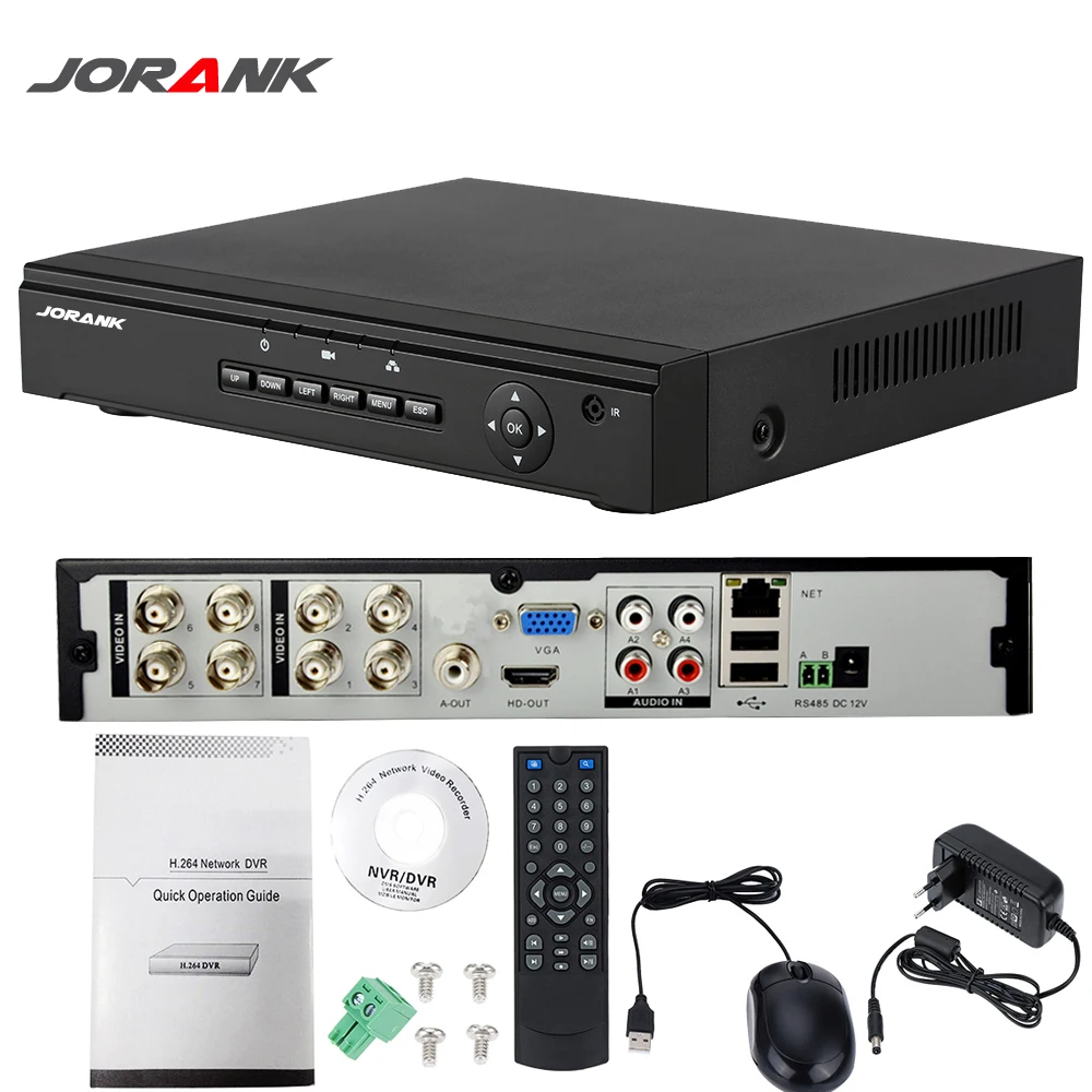 8CH HD HDMI 1080P DVR AHD Security Camera System indoor720P IR Waterproof CCTV Outdoor DIY Home Video Surveillance Kits | Безопасность и