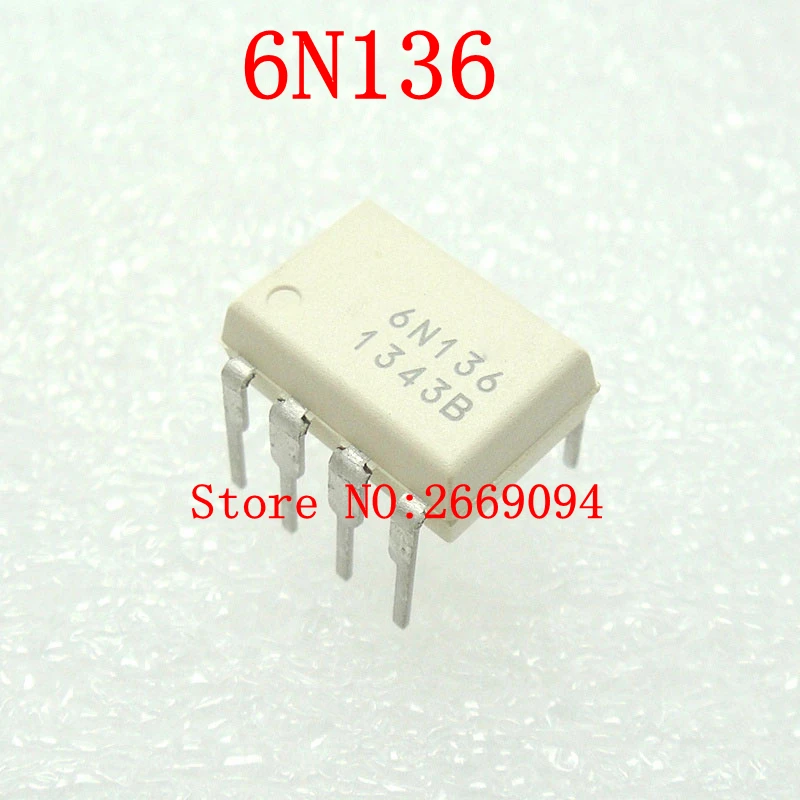 Фотоэлектрическая муфта 6N136 DIP8 DIP-8, 50 шт./100 шт., новая и оригинальная, бесплатная доставка
Фотоэлектрическая муфта 6N136 DIP8 DIP-8, 50 шт./100 шт., новая и оригинальная, бесплатная доставка