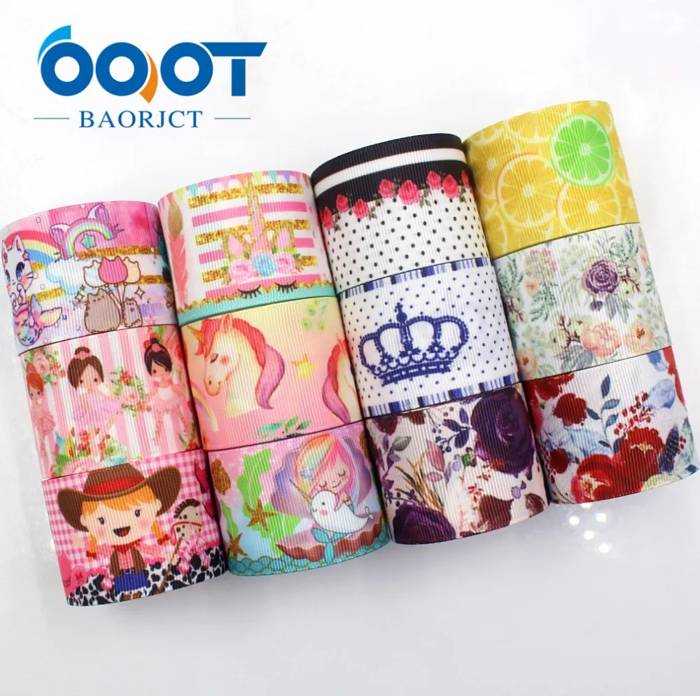 OOOT BAORJCT G 18912 1092 38 мм 10 ярдов мультфильм ленты Термальность с печатным рисунком