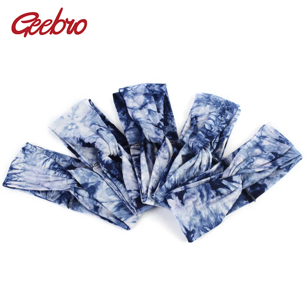 Geebro Women's Twisted Knotted Headband Summer Tie Dye Wide Stretch Hair Band for Girls Woman Elastic Print Turban Spa Headbands
Geebro Women's Twisted Knotted Headband Summer Tie Dye Wide Stretch Hair Band for Girls Woman Elastic Print Turban Spa Headbands