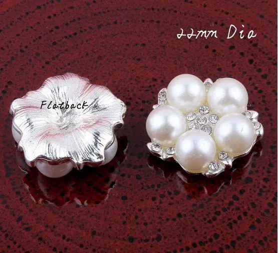 22mm pearl metal buttons rhinestone button wedding invitation embellishments scrapbooking DIY accessory Five petals alloy buckle
22mm pearl metal buttons rhinestone button wedding invitation embellishments scrapbooking DIY accessory Five petals alloy buckle