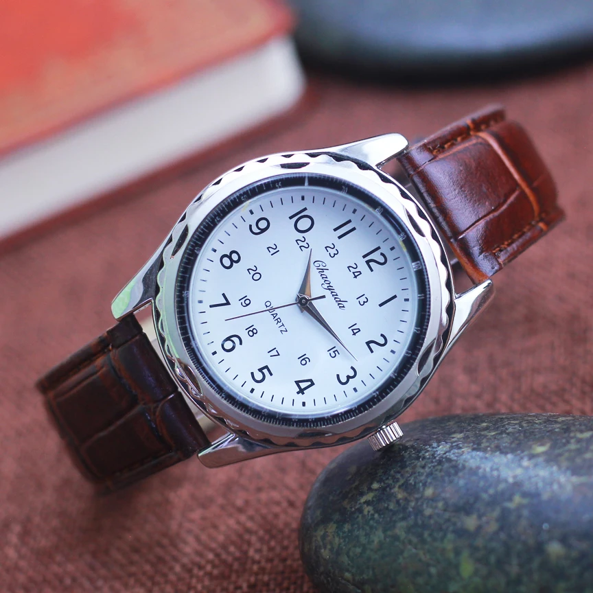 2018 cyd men gentlemen high quality 24-hour leather quartz wristwatches male fashion business stainless steel electronic watches
2018 cyd men gentlemen high quality 24-hour leather quartz wristwatches male fashion business stainless steel electronic watches