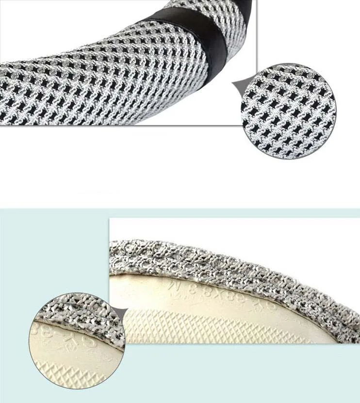rete 38cm Universal Car Steering Wheel Cover antislip breathable fashion ice silk grace design Wh
rete 38cm Universal Car Steering Wheel Cover antislip breathable fashion ice silk grace design Wh