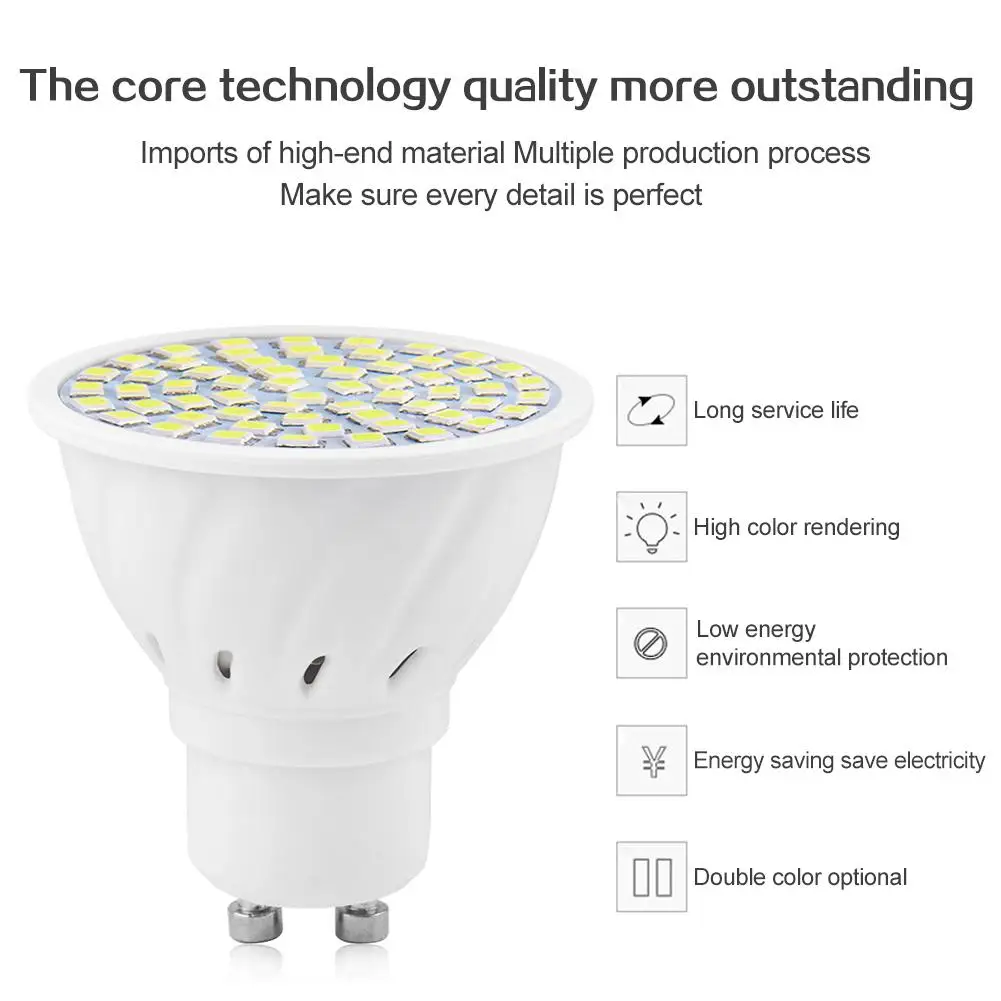 HOT SALE 4W 8W 210V 40/60/80 LEDS Spotlight E27 GU10 E14 MR16 2835 Chip LED Spotlight 6W Lamp AC220V Eco-friendly Bulbs Wall
HOT SALE 4W 8W 210V 40/60/80 LEDS Spotlight E27 GU10 E14 MR16 2835 Chip LED Spotlight 6W Lamp AC220V Eco-friendly Bulbs Wall