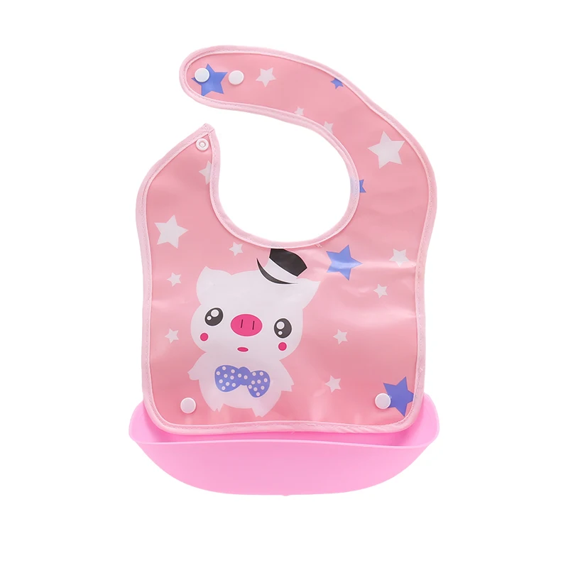 Baby Bibs Waterproof Silicone Kids Apron Rice Pocket Print Feed Bag Eating Wear QD47
Baby Bibs Waterproof Silicone Kids Apron Rice Pocket Print Feed Bag Eating Wear QD47