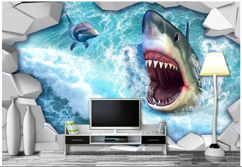 3d wallpaper custom photo non-woven mural wall sticker 3 d Shark broken wall painting 3d wall room murals wallpaper
3d wallpaper custom photo non-woven mural wall sticker 3 d Shark broken wall painting 3d wall room murals wallpaper