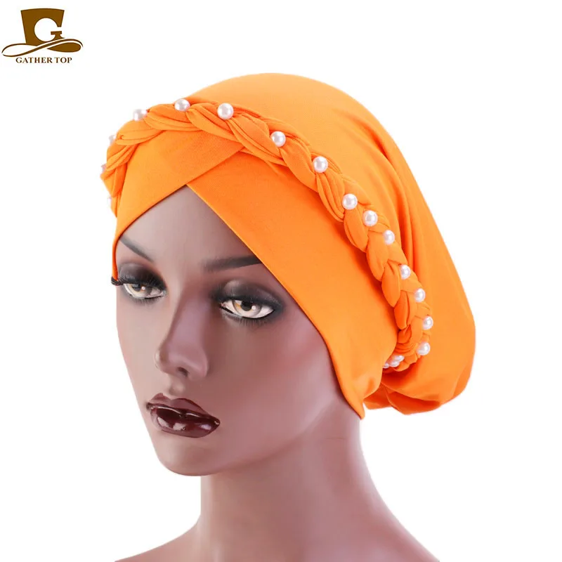 New African Style Women Beaded braid Bandanas Headwear Cap Muslim Turban Hair Accessories Fashion Ladies Chemo Cap
New African Style Women Beaded braid Bandanas Headwear Cap Muslim Turban Hair Accessories Fashion Ladies Chemo Cap
