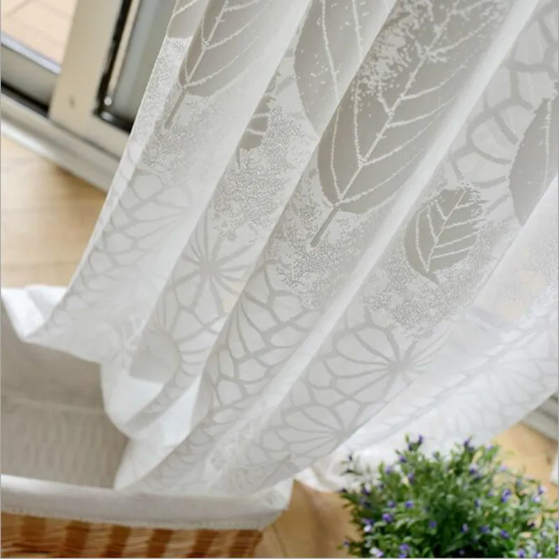 2018 Newest Jacquard White Sheer Curtain Voile Organza Window Curtain Panel Window Decoration Blind Custom Made
2018 Newest Jacquard White Sheer Curtain Voile Organza Window Curtain Panel Window Decoration Blind Custom Made