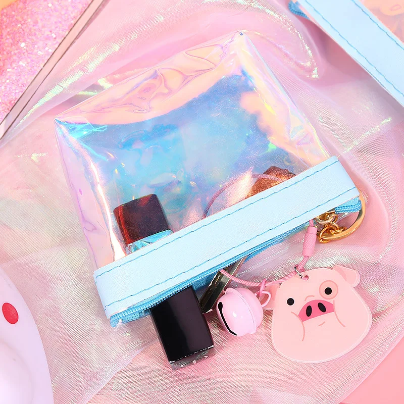 Transparent Coin Purses Small Zipper Coin bag Fashion Change Pouch Card Holder Wallet Four Colors Available Girl Gifts
Transparent Coin Purses Small Zipper Coin bag Fashion Change Pouch Card Holder Wallet Four Colors Available Girl Gifts