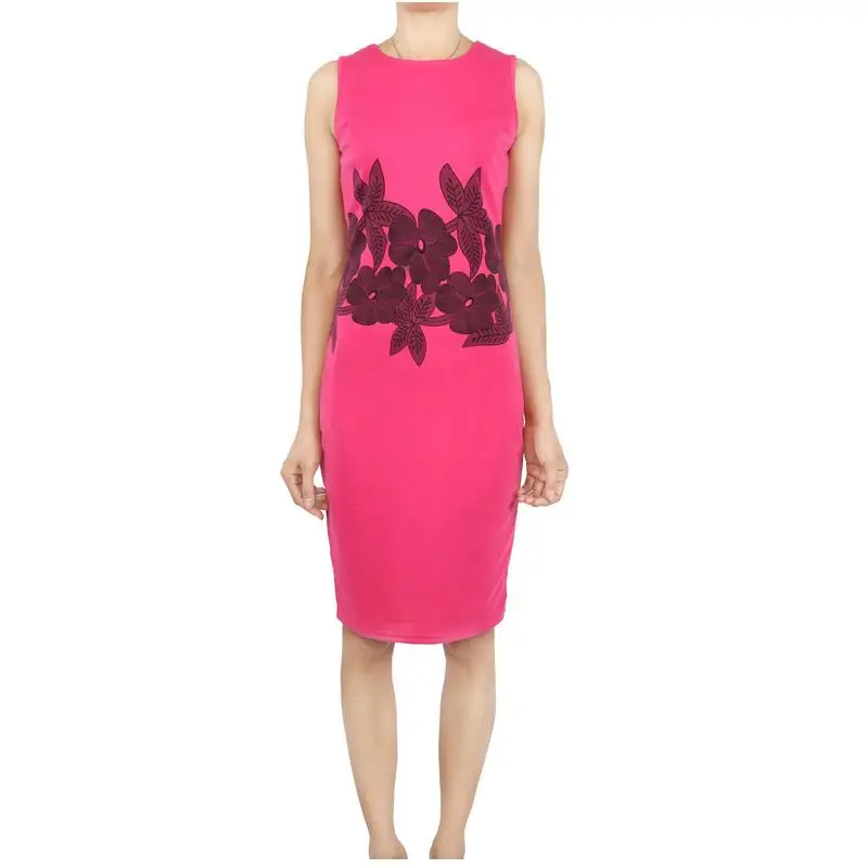 Casual fashion temperament O-collar white printing sleeveless stretch backing dress pack hip pencil dress
Casual fashion temperament O-collar white printing sleeveless stretch backing dress pack hip pencil dress
