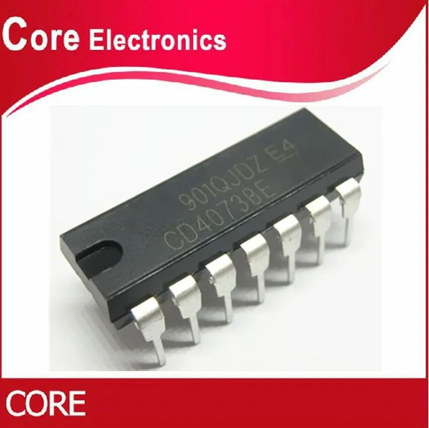 100 шт. CD4073BE DIP14 CD4073 DIP-14 Новый | Электронные компоненты и принадлежности