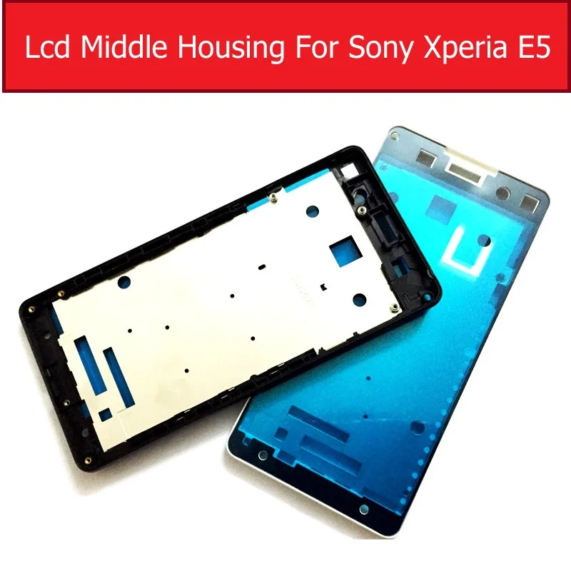 100% Genuine LCD Middle Housing For Sony Xperia E5 F3311 F3313 Mid Faceplate Front Frame Bezel Cover Case + Side Key Dust Plug
100% Genuine LCD Middle Housing For Sony Xperia E5 F3311 F3313 Mid Faceplate Front Frame Bezel Cover Case + Side Key Dust Plug