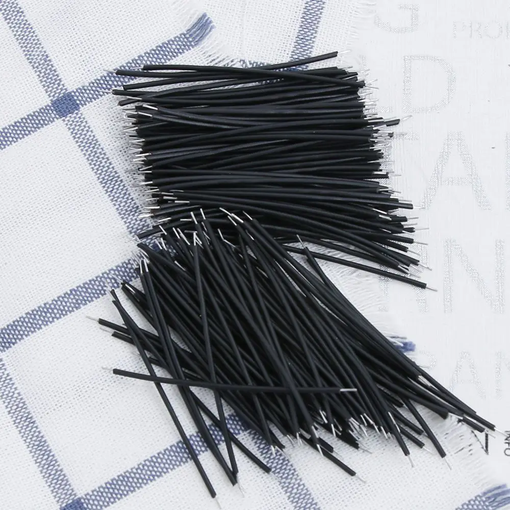 200pcs/Set Jumper Cable Breadboard Solderless Electric Wire Test Wire 6CM Black for Arduino Well
200pcs/Set Jumper Cable Breadboard Solderless Electric Wire Test Wire 6CM Black for Arduino Well