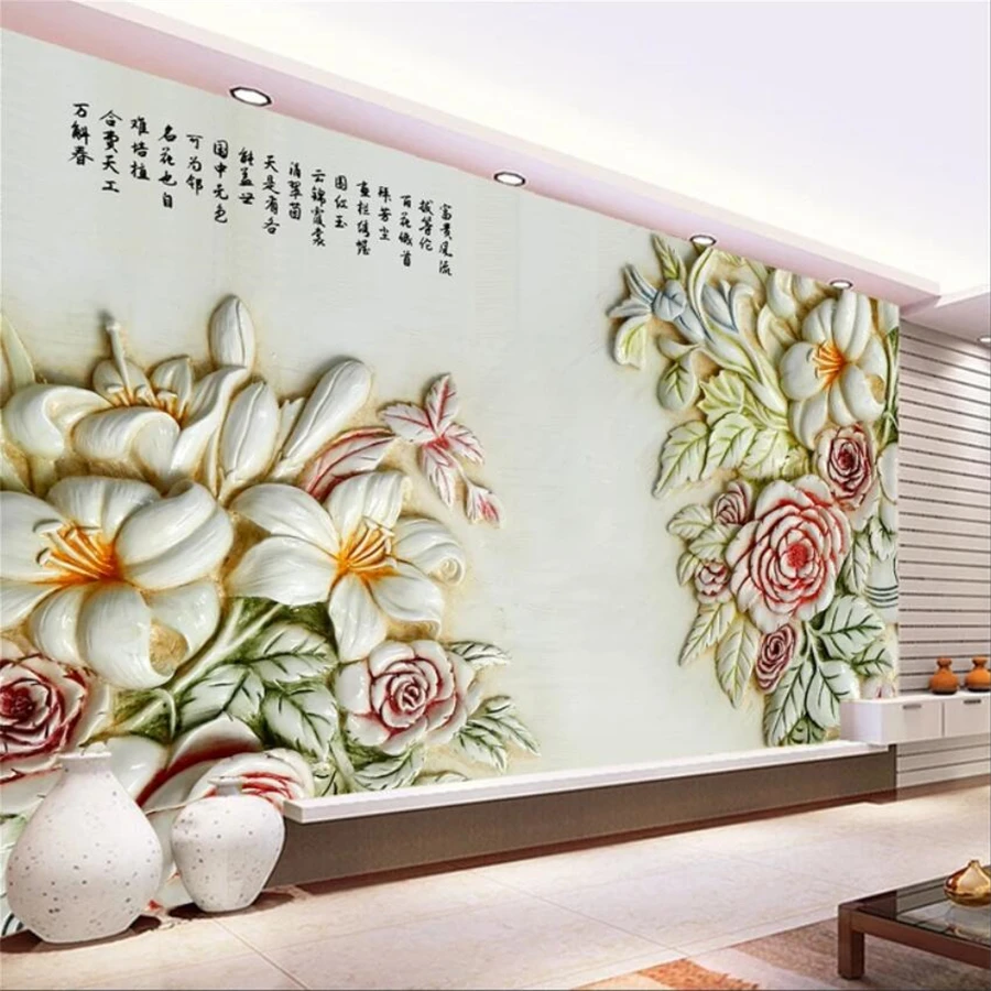 beibehang Custom wallpaper 3D HD embossed living room bedroom hotel restaurant mural TV background wall paper 3d papel de parede
beibehang Custom wallpaper 3D HD embossed living room bedroom hotel restaurant mural TV background wall paper 3d papel de parede