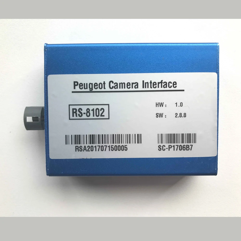 Car Accessories Front Camera And Rear Camera Video Interface For Peugeot 2008 With Smart Parking Guidelines Assistant
Car Accessories Front Camera And Rear Camera Video Interface For Peugeot 2008 With Smart Parking Guidelines Assistant