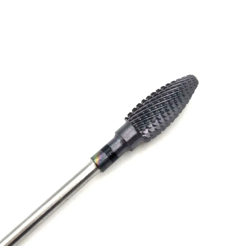 HYTOOS Black Titanium Tungsten Carbide Nail Drill Bit 3/32" Bits For Manicure Pedicure Electric Drill Accessories Milling Cutter
HYTOOS Black Titanium Tungsten Carbide Nail Drill Bit 3/32" Bits For Manicure Pedicure Electric Drill Accessories Milling Cutter