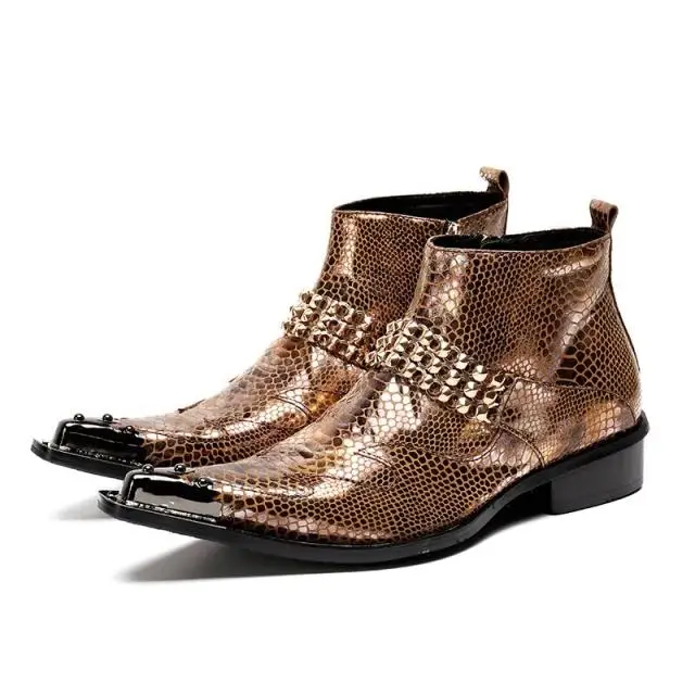 New 2018 Pointed Toe Zip Ankle Boots Men Shoes Leather Brand Designer Italian Shoes Rivets Buckle Mens Military Boots
New 2018 Pointed Toe Zip Ankle Boots Men Shoes Leather Brand Designer Italian Shoes Rivets Buckle Mens Military Boots