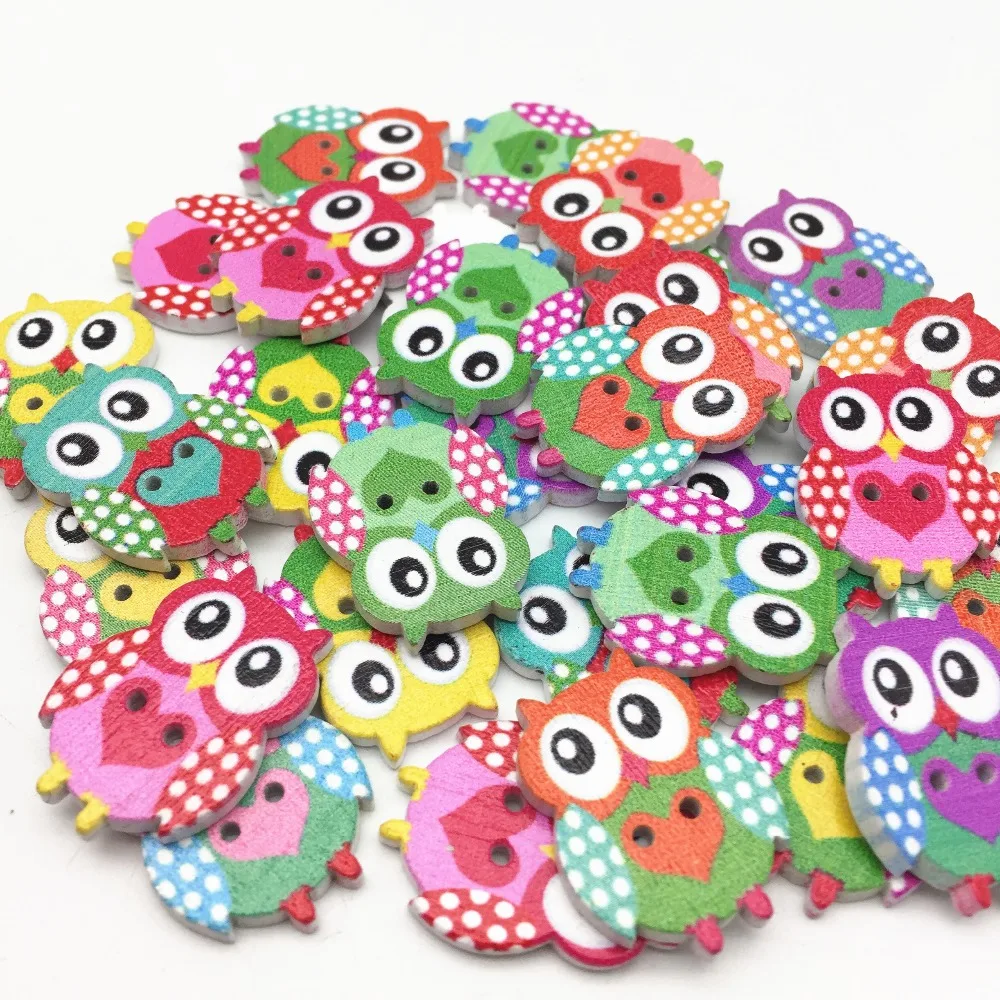 1000pcs Mixed Wood Owls Buttons Owl Heart Sewing Button Embellishments Scrapbooking Embellishments Crafts Cardmaking 18X24mm
1000pcs Mixed Wood Owls Buttons Owl Heart Sewing Button Embellishments Scrapbooking Embellishments Crafts Cardmaking 18X24mm