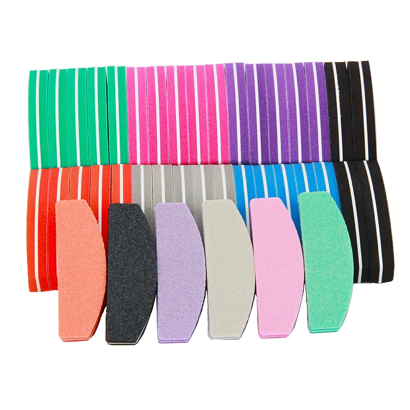 40pcs Mini Nail File Sponge Sanding Buffers For UV Gel Nail Polishing Grinding Blocks Manicure Nail Art Tools Half Moon 100/180
40pcs Mini Nail File Sponge Sanding Buffers For UV Gel Nail Polishing Grinding Blocks Manicure Nail Art Tools Half Moon 100/180