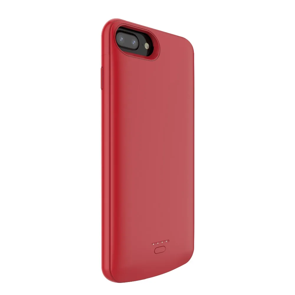 Ultra Slim Батарея Зарядное устройство чехлы для iphone 66 6splus 7 plus 8 5 дюйма 550 мАч Мощность