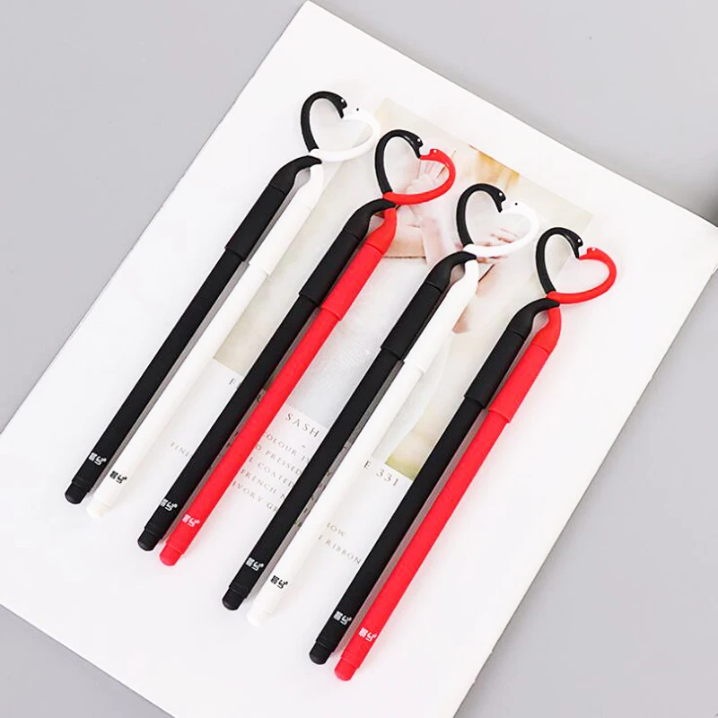 2 Pcs/set Creative Swan Kiss Love Couple Pen 0.5mm Black Gel Pen Office School Supplies Blue Pens Pencils Writing Supplies
2 Pcs/set Creative Swan Kiss Love Couple Pen 0.5mm Black Gel Pen Office School Supplies Blue Pens Pencils Writing Supplies