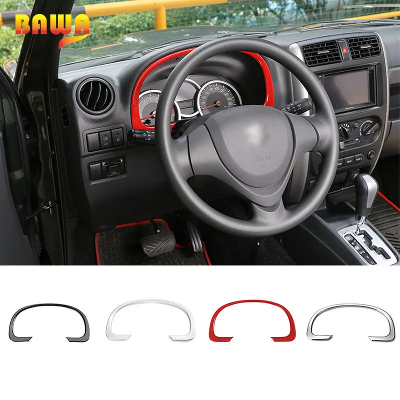 BAWA Interior Mouldings for Suzuki jimny 2007-2017 ABS Dashboard Panel Decoration Frame Stickers for Suzuki jimny Accessories
BAWA Interior Mouldings for Suzuki jimny 2007-2017 ABS Dashboard Panel Decoration Frame Stickers for Suzuki jimny Accessories
