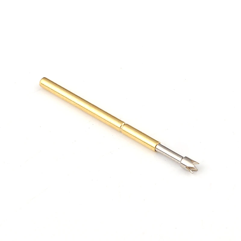 100Pcs P160-Q2 Nickel Plated Springs Test Probe Brass Tube Outer Diameter 1.36mm Total Length 24.5mm Electronic Test Probe Tool
100Pcs P160-Q2 Nickel Plated Springs Test Probe Brass Tube Outer Diameter 1.36mm Total Length 24.5mm Electronic Test Probe Tool