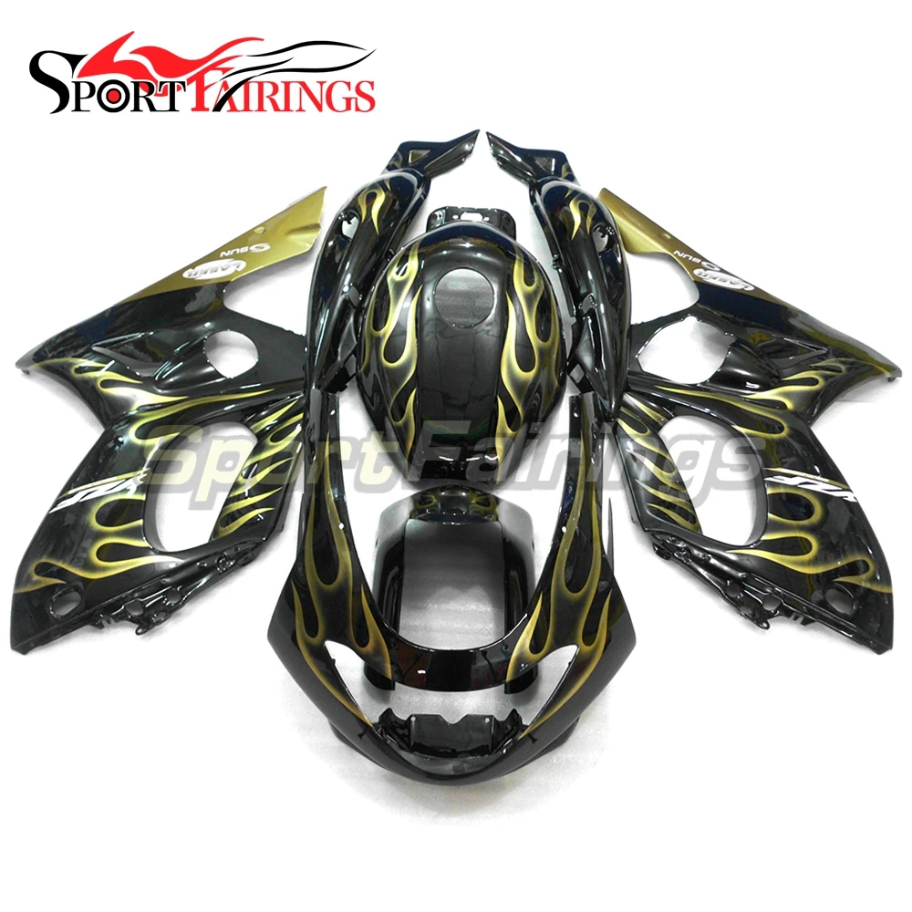 Обтекатели для Yamaha YZF600R 97-07 1997 1998 1999 2000 2006 2007 ABS мотоцикл обтекатель комплект odywork Cowling Черное золото пламя
Обтекатели для Yamaha YZF600R 97-07 1997 1998 1999 2000 2006 2007 ABS мотоцикл обтекатель комплект odywork Cowling Черное золото пламя