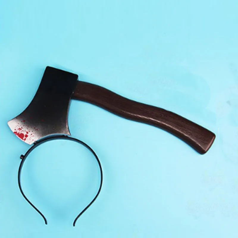 Horror Wear Head Knife Props Trick Funny Terrorist Toys Costume April Fool's Day Headband Party Favor home decor birthday
Horror Wear Head Knife Props Trick Funny Terrorist Toys Costume April Fool's Day Headband Party Favor home decor birthday