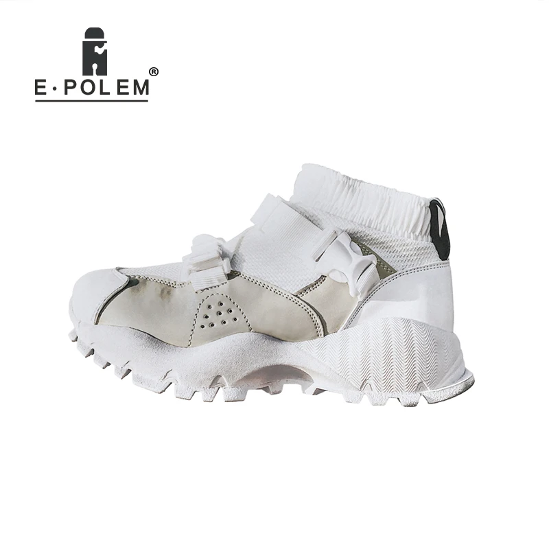 New Fashion Cool Casual Shoes Men's Lace Up Breathable Trainer Shoes Tide Thick Bottom Round Toe Wild Walking Shoes Black/White
New Fashion Cool Casual Shoes Men's Lace Up Breathable Trainer Shoes Tide Thick Bottom Round Toe Wild Walking Shoes Black/White