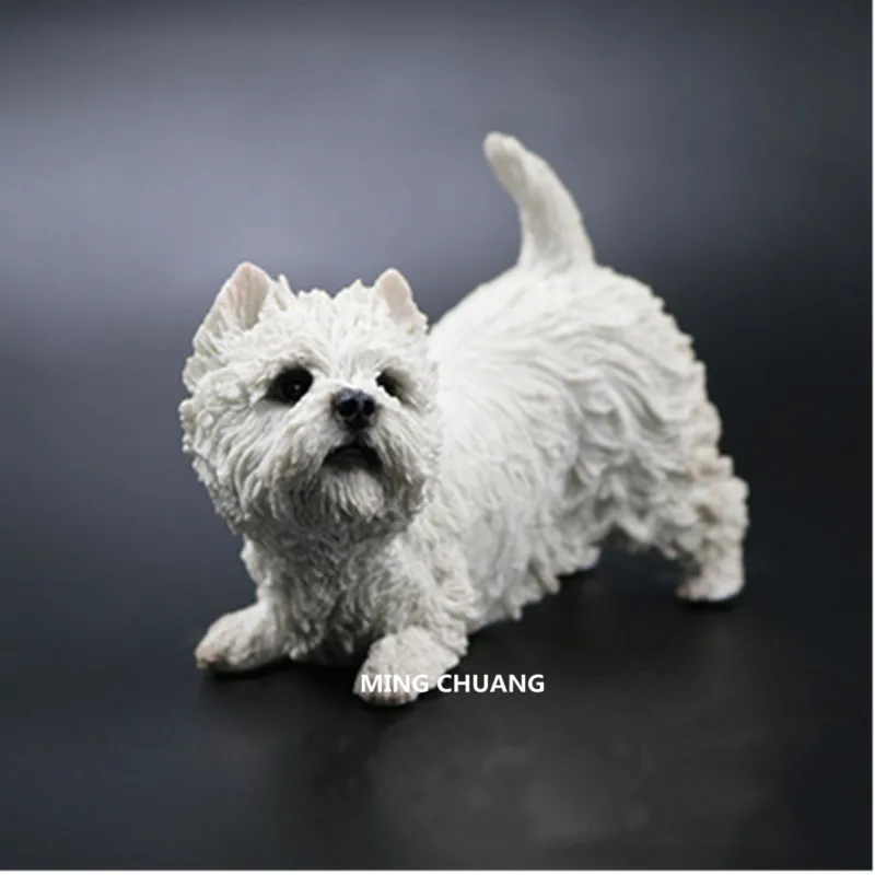 Cute Puppy Statue Simulation West Highland White Terrier Creative Art Craft Resin Home Decor Birthday Gift 8.5CM BOX T118
Cute Puppy Statue Simulation West Highland White Terrier Creative Art Craft Resin Home Decor Birthday Gift 8.5CM BOX T118