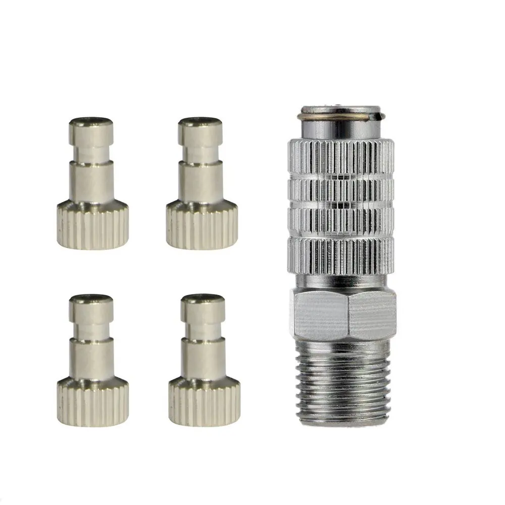 JOYSTAR Airbrush Quick Coupler Quick Release Adapter Connecter 1/8" for Badger airbrush with 4 Male Fitting
JOYSTAR Airbrush Quick Coupler Quick Release Adapter Connecter 1/8" for Badger airbrush with 4 Male Fitting