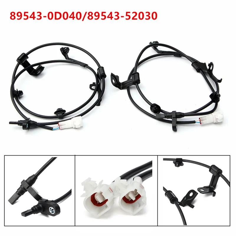 Пара датчиков скорости переднего левого и правого колеса ABS для Toyota /Yaris /Scion XD 89543-52030 /89543-0D040
Пара датчиков скорости переднего левого и правого колеса ABS для Toyota /Yaris /Scion XD 89543-52030 /89543-0D040