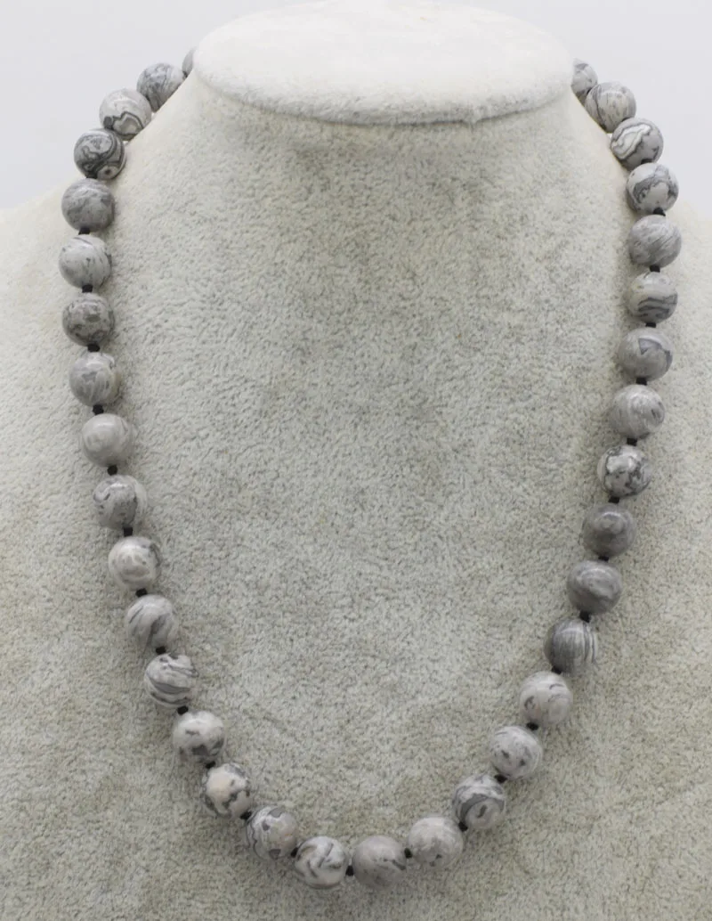 wholesale black picture stone jasper beads round 10mm necklace 18inch nature beads fashion stone beads FPPJ
wholesale black picture stone jasper beads round 10mm necklace 18inch nature beads fashion stone beads FPPJ