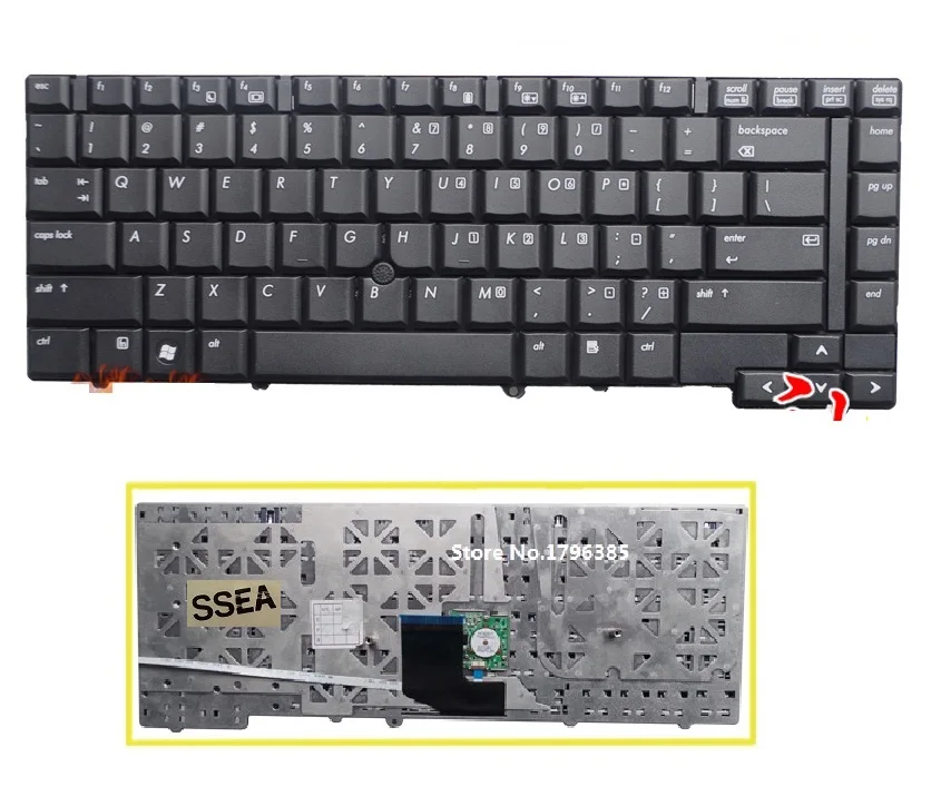 SSEA новая клавиатура для ноутбука HP 8530 8530W 8530P Клавиатура для ноутбука оптом
SSEA новая клавиатура для ноутбука HP 8530 8530W 8530P Клавиатура для ноутбука оптом