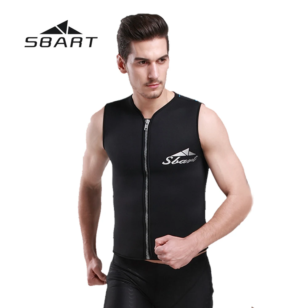 SBART 3mm Neoprene Men Scuba Diving Vest Wetsuit Sleeveless Swimwear Kite Surfing Waistcoat Spearfishing Snorkeling Rash Guard
SBART 3mm Neoprene Men Scuba Diving Vest Wetsuit Sleeveless Swimwear Kite Surfing Waistcoat Spearfishing Snorkeling Rash Guard