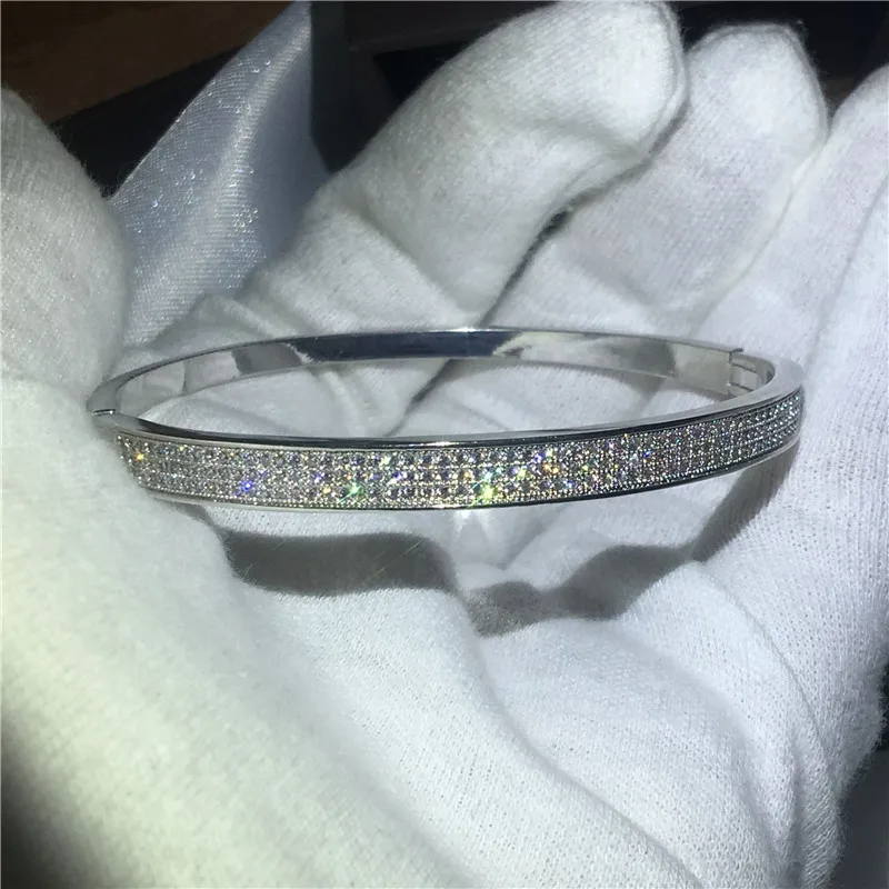 Женский браслет с кубическим цирконием Vecalon Infinity Pave, Белый позолоченный браслет с манжетами, свадебные аксессуары, подарок
Женский браслет с кубическим цирконием Vecalon Infinity Pave, Белый позолоченный браслет с манжетами, свадебные аксессуары, подарок