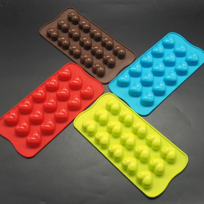 4 colors Ice cube silicone 15 lattice love hearts form DIY mold chocolate cake silicone molds 3pcs\lot random colors
4 colors Ice cube silicone 15 lattice love hearts form DIY mold chocolate cake silicone molds 3pcs\lot random colors