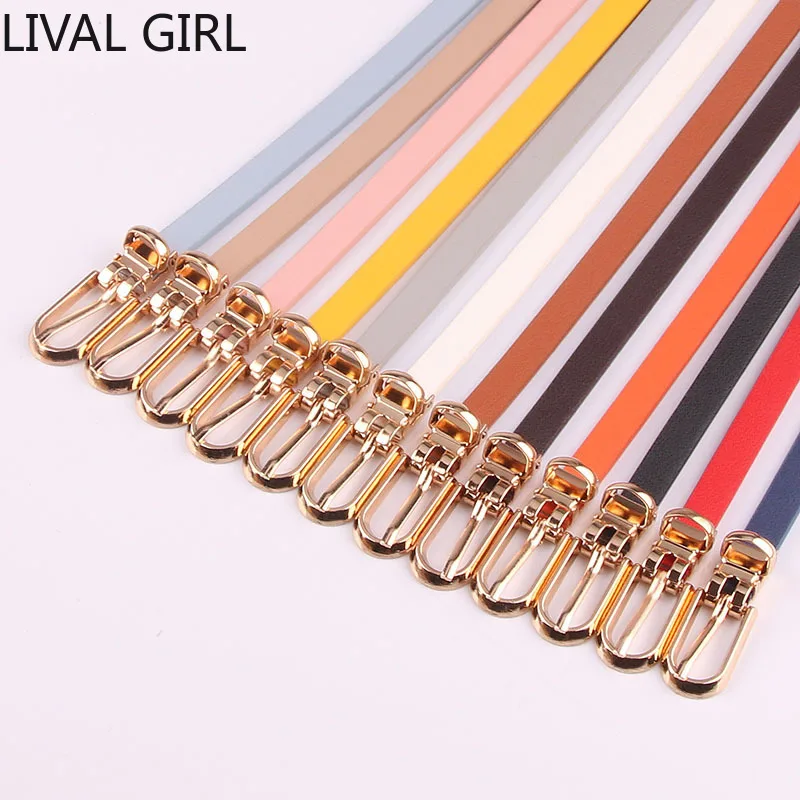 Женский тонкий ремень из искусственной кожи, тонкий конфетных цветов регулируемый пояс
Женский тонкий ремень из искусственной кожи, тонкий конфетных цветов регулируемый пояс