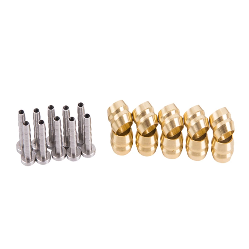 10pcs ZTTO 10 Sets MTB Mountain Bike Bicycle Connector Insert and Olive Set for Parts BH90 Hydraulic Disc Brake Hose SLX XT
10pcs ZTTO 10 Sets MTB Mountain Bike Bicycle Connector Insert and Olive Set for Parts BH90 Hydraulic Disc Brake Hose SLX XT